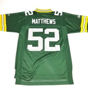 Matthews #52 Green Bay Packers NFL Football Je